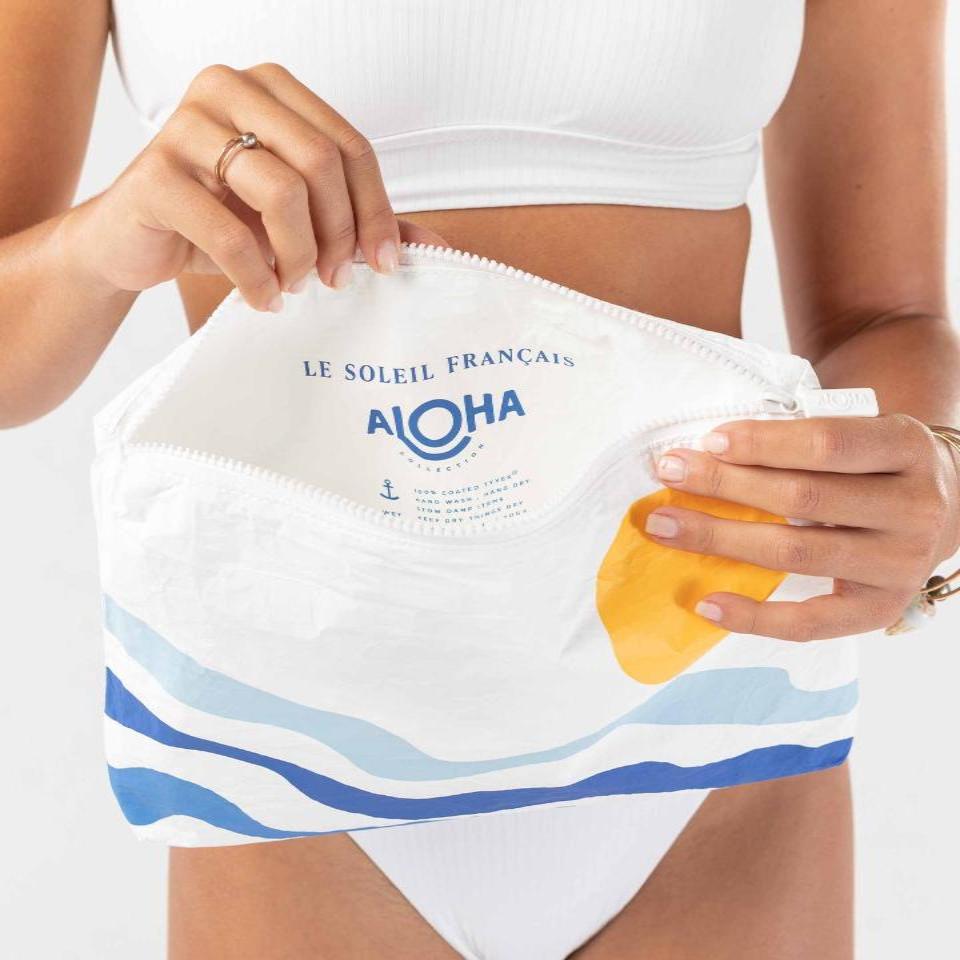 Aloha - Mid Soleil Pouch - Soleil - Pilates Plus La Jolla - OHEY Boutique