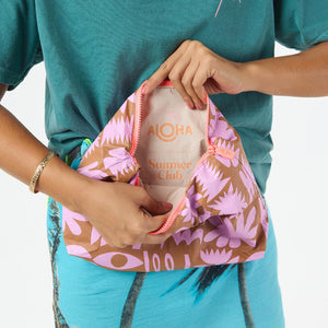 Aloha - Summer Club Mid - Peony/Toffee - Pilates Plus La Jolla - OHEY Boutique