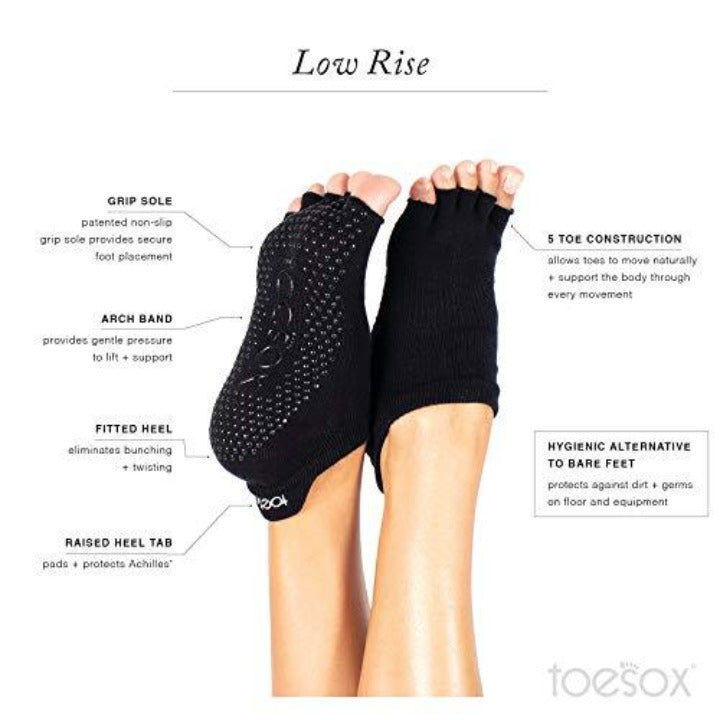 Toesox Elle Half Toe Multi Pack – Grip Non-Slip Kuwait