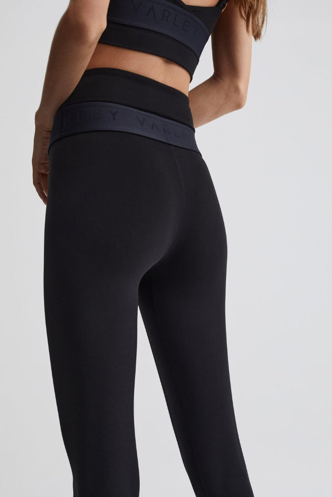 
            
                Load image into Gallery viewer, Varley - Let&amp;#39;s Move Studio High 25 Legging - Black - Pilates Plus La Jolla - OHEY Boutique
            
        