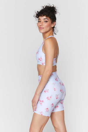 
            
                Load image into Gallery viewer, Spiritual Gangster - Studio Sports Bra - Floral Crush Print - OHEY Boutique
            
        