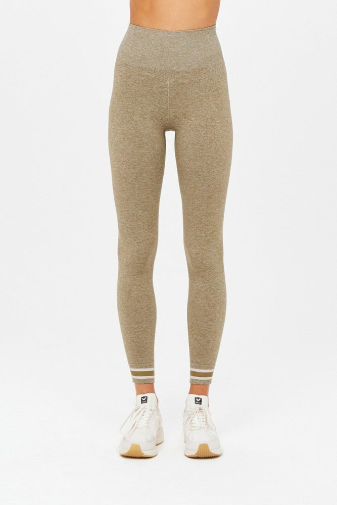 
            
                Load image into Gallery viewer, The Upside - Marle Seamless Midi Pant - Olive Marle - Pilates Plus La Jolla - OHEY Boutique
            
        