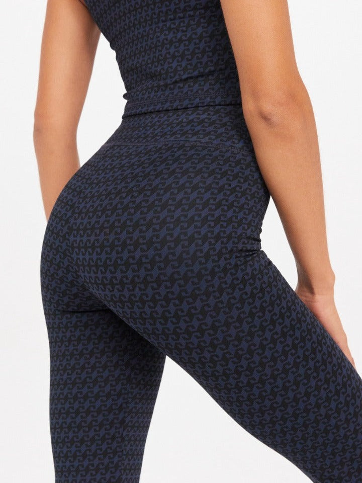 The Upside - Nalu Florence Flare Pants - Indigo - Pilates Plus La Jolla - OHEY Boutique