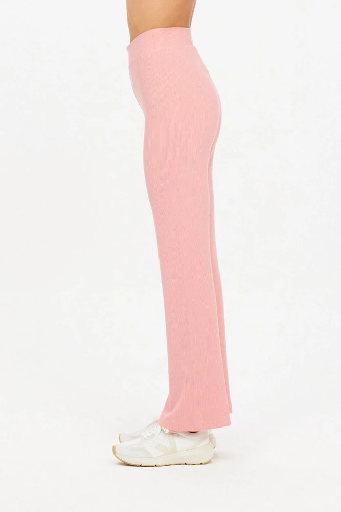 The Upside - Bisou Soleil Pant - Flamingo Pink - OHEY Boutique