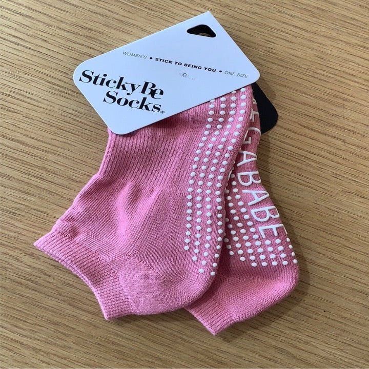 
            
                Load image into Gallery viewer, Sticky Be - PPLJ Socks - various colors - Pilates Plus La Jolla - OHEY Boutique
            
        